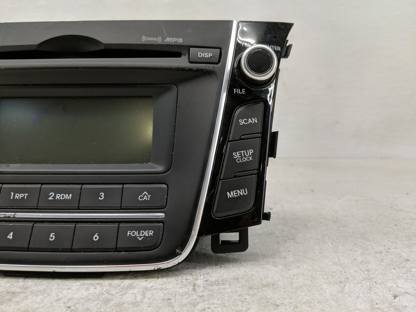 2014-2015 Hyundai Elantra Radio AM FM Cd Player Receiver Replacement P/N:96170-A5160GU Fits Fits 2014 2015 OEM Used Auto Par