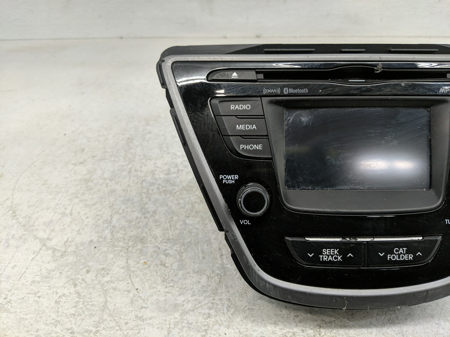 2014-2016 Hyundai Elantra Radio AM FM Cd Player Receiver Replacement P/N:96180-3X165GU Fits Fits 2014 2015 2016 OEM Used Aut