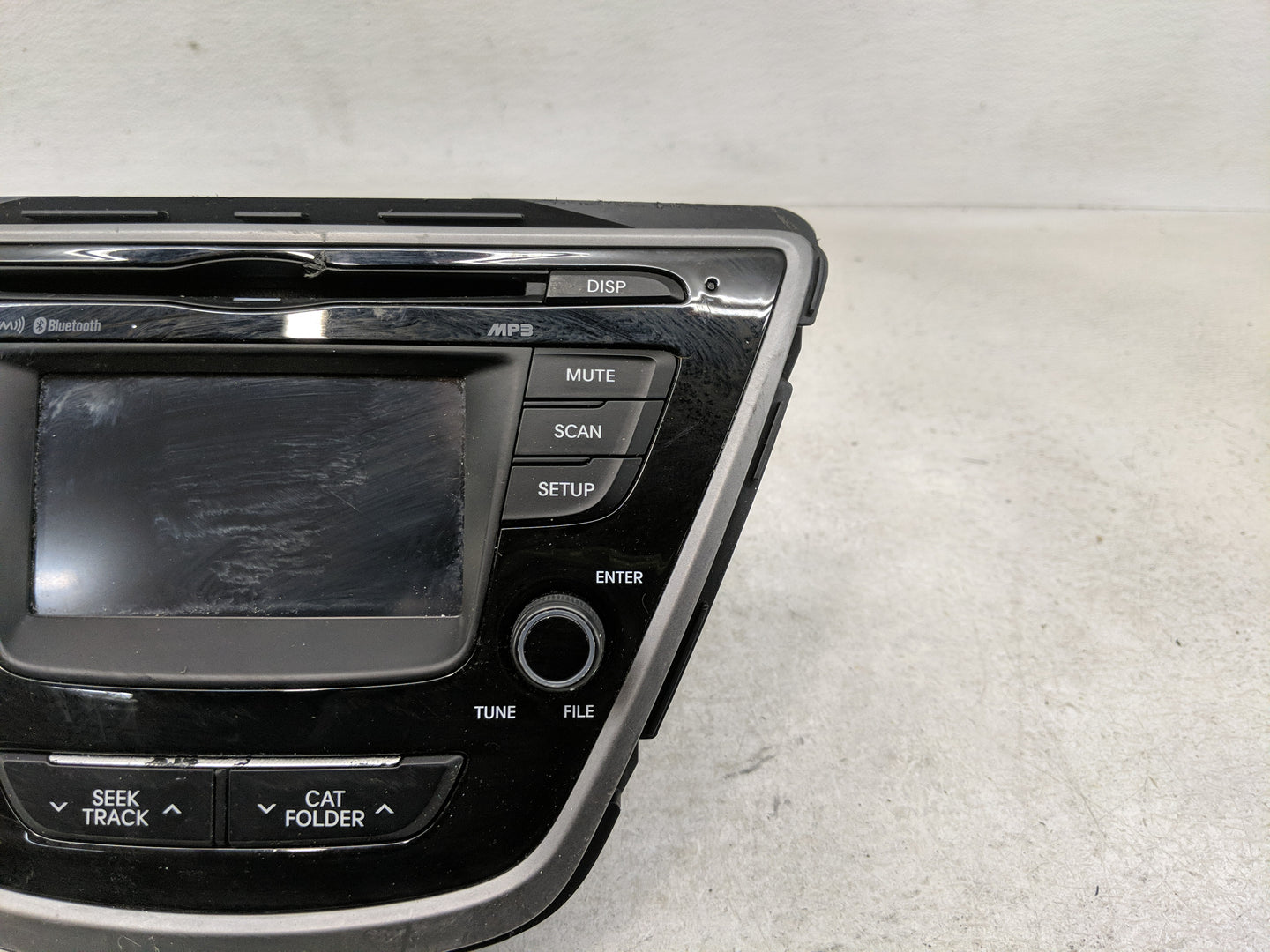 2014-2016 Hyundai Elantra Radio AM FM Cd Player Receiver Replacement P/N:96180-3X165GU Fits Fits 2014 2015 2016 OEM Used Aut