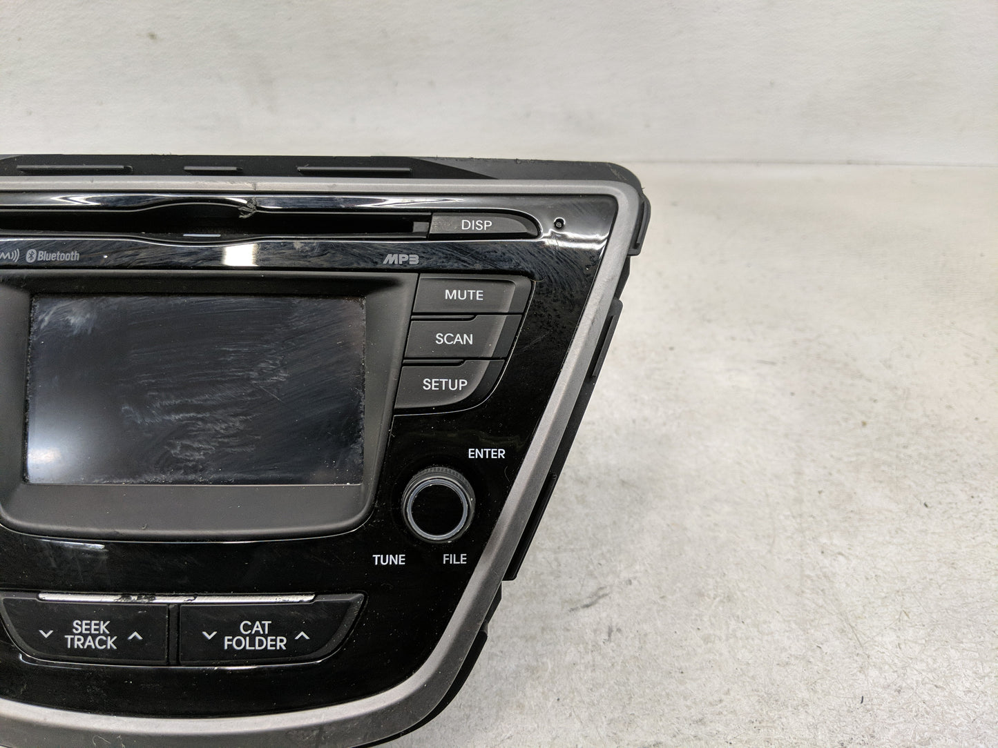 2014-2016 Hyundai Elantra Radio AM FM Cd Player Receiver Replacement P/N:96180-3X165GU Fits Fits 2014 2015 2016 OEM Used Aut