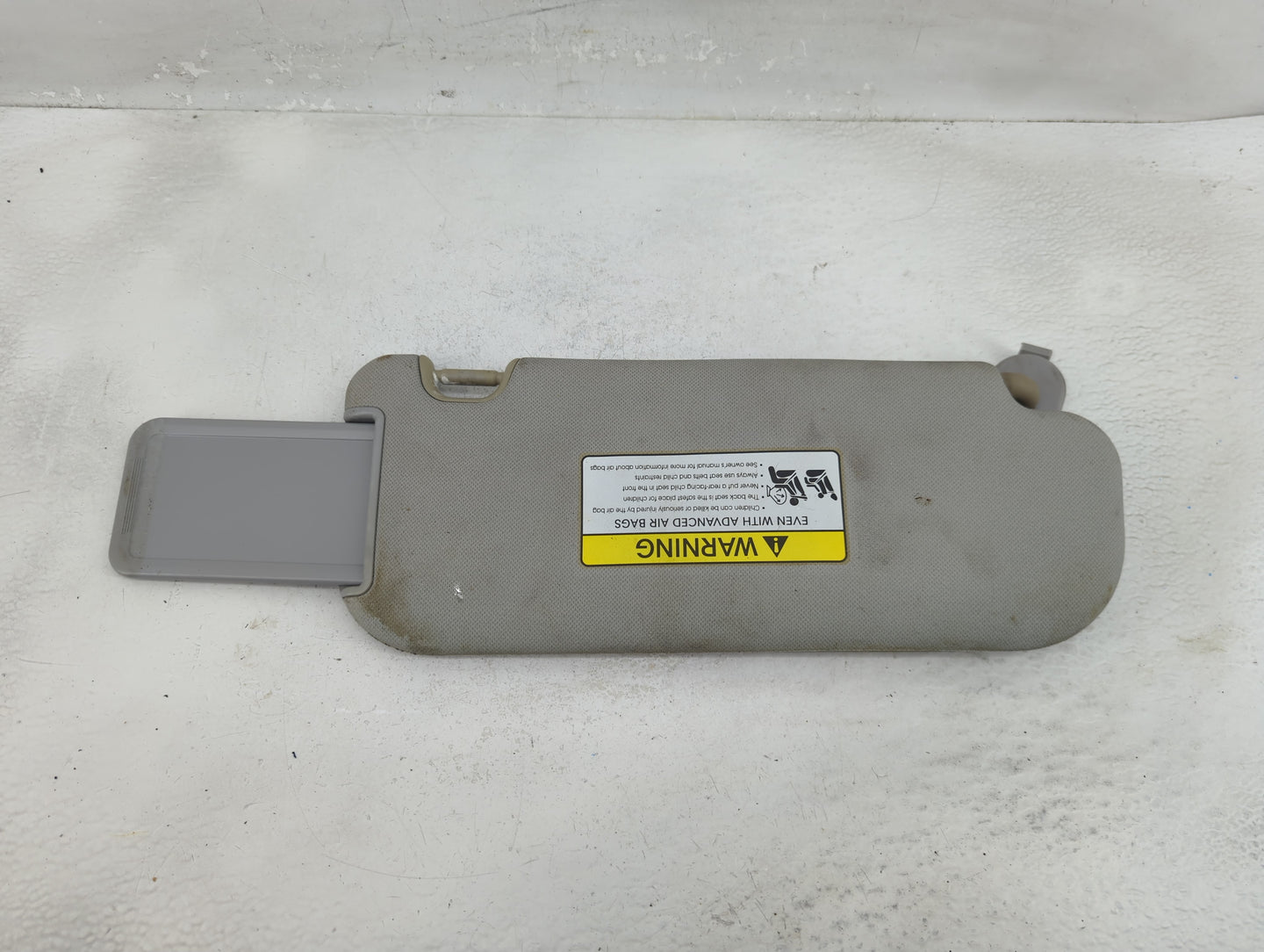 2013-2017 Hyundai Elantra Sun Visor Shade Replacement Passenger Right Mirror Fits Fits 2013 2014 2015 2016 2017 OEM Used Aut
