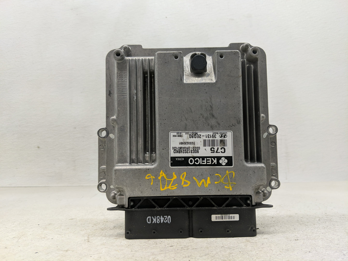 2014 Hyundai Elantra PCM Engine Control Computer ECU ECM PCU OEM P/N:39135-2EGB0 39131-2EGB0 Fits OEM Used Auto Parts - Oemu