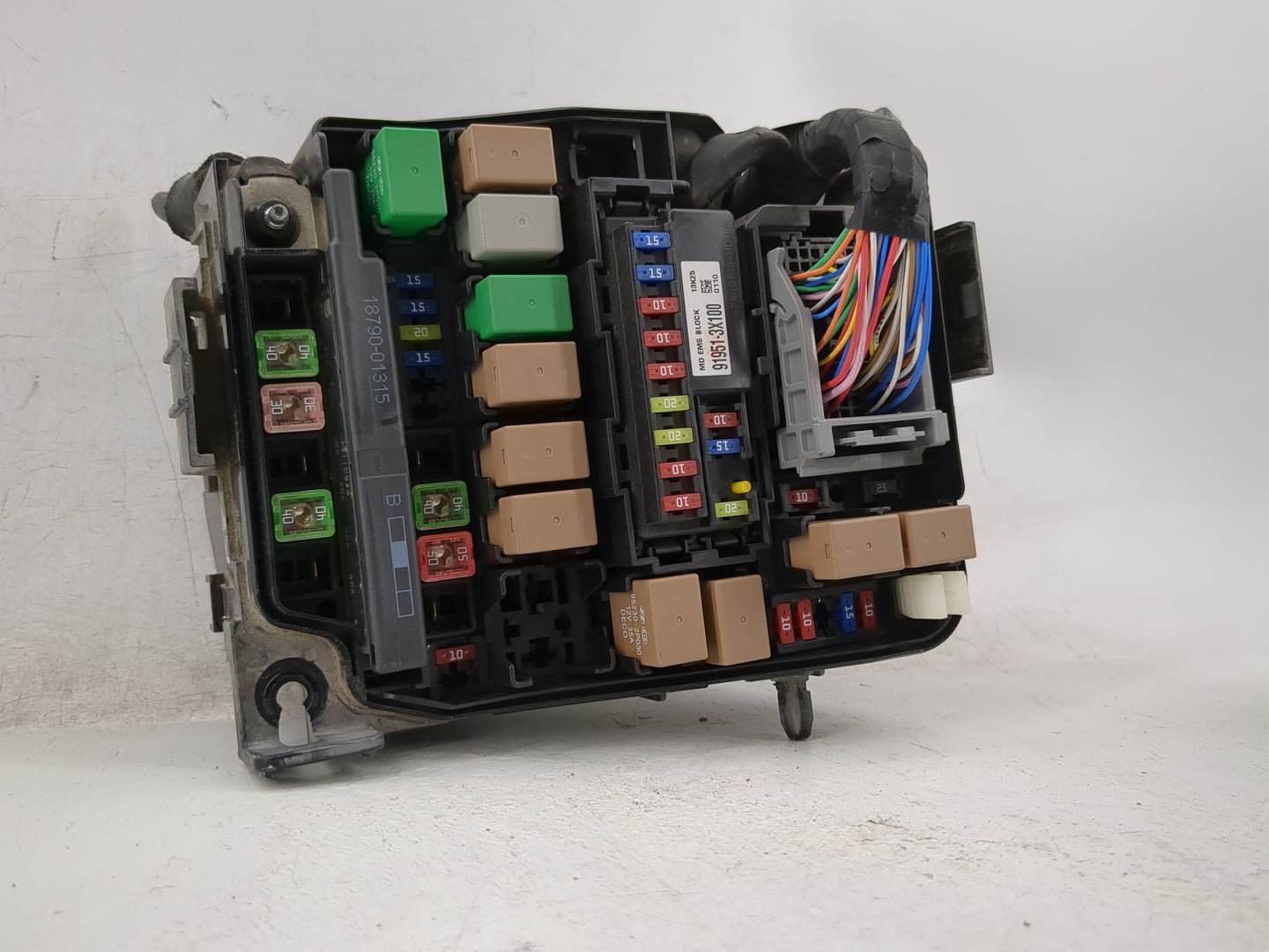 2014-2016 Hyundai Elantra Fusebox Fuse Box Panel Relay Module P/N:91266-3X060A Fits Fits 2014 2015 2016 OEM Used Auto Parts 