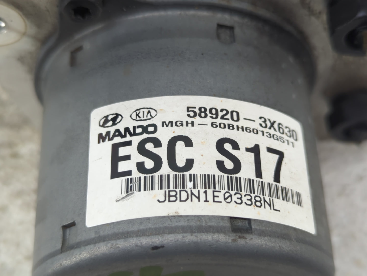 2014-2016 Hyundai Elantra ABS Pump Control Module Replacement P/N:58920-3X630 Fits Fits 2014 2015 2016 OEM Used Auto Parts -