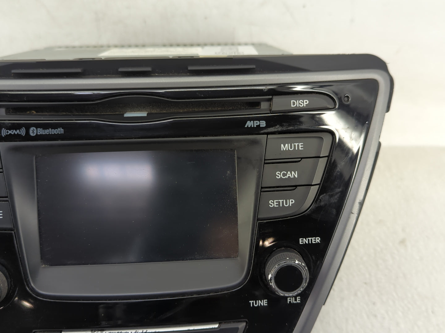 2013-2015 Hyundai Elantra Radio AM FM Cd Player Receiver Replacement P/N:96180-3X175GU Fits Fits 2013 2014 2015 OEM Used Aut