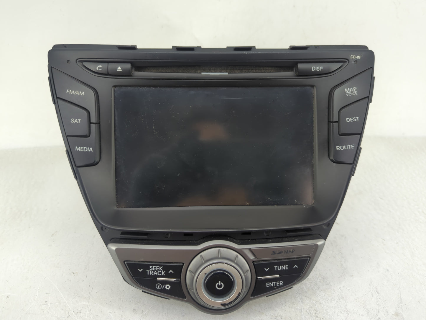 2014-2015 Hyundai Elantra Radio AM FM Cd Player Receiver Replacement P/N:96560-3X117SA5 Fits Fits 2014 2015 OEM Used Auto Pa