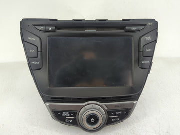 2014-2015 Hyundai Elantra Radio AM FM Cd Player Receiver Replacement P/N:96560-3X117SA5 Fits Fits 2014 2015 OEM Used Auto Pa