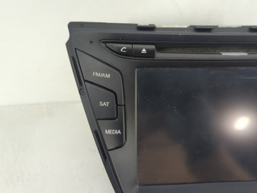 2014-2015 Hyundai Elantra Radio AM FM Cd Player Receiver Replacement P/N:96560-3X117SA5 Fits Fits 2014 2015 OEM Used Auto Parts