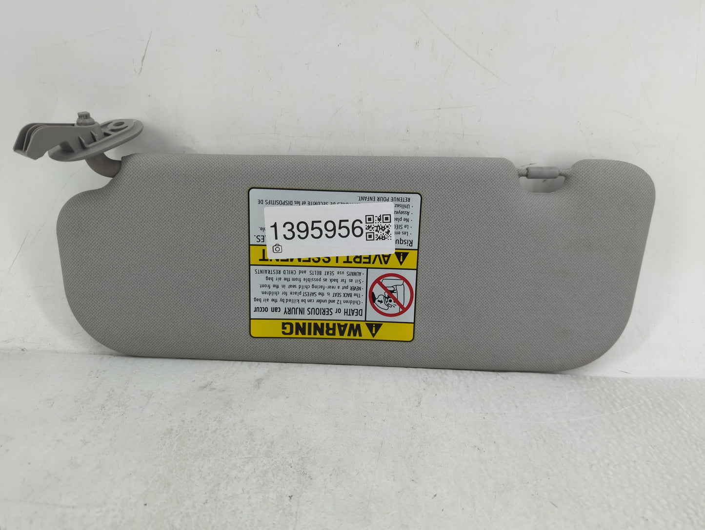 2014-2016 Hyundai Elantra Sun Visor Shade Replacement Passenger Right Mirror Fits Fits 2014 2015 2016 OEM Used Auto Parts - 