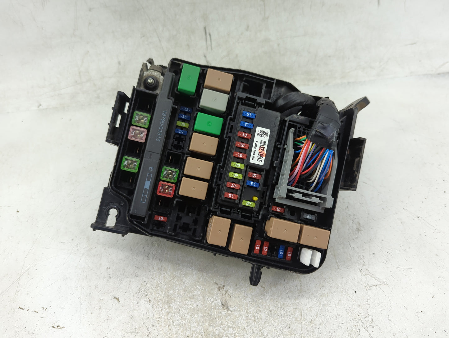 2014-2016 Hyundai Elantra Fusebox Fuse Box Panel Relay Module P/N:91266-3X060A Fits Fits 2014 2015 2016 OEM Used Auto Parts 