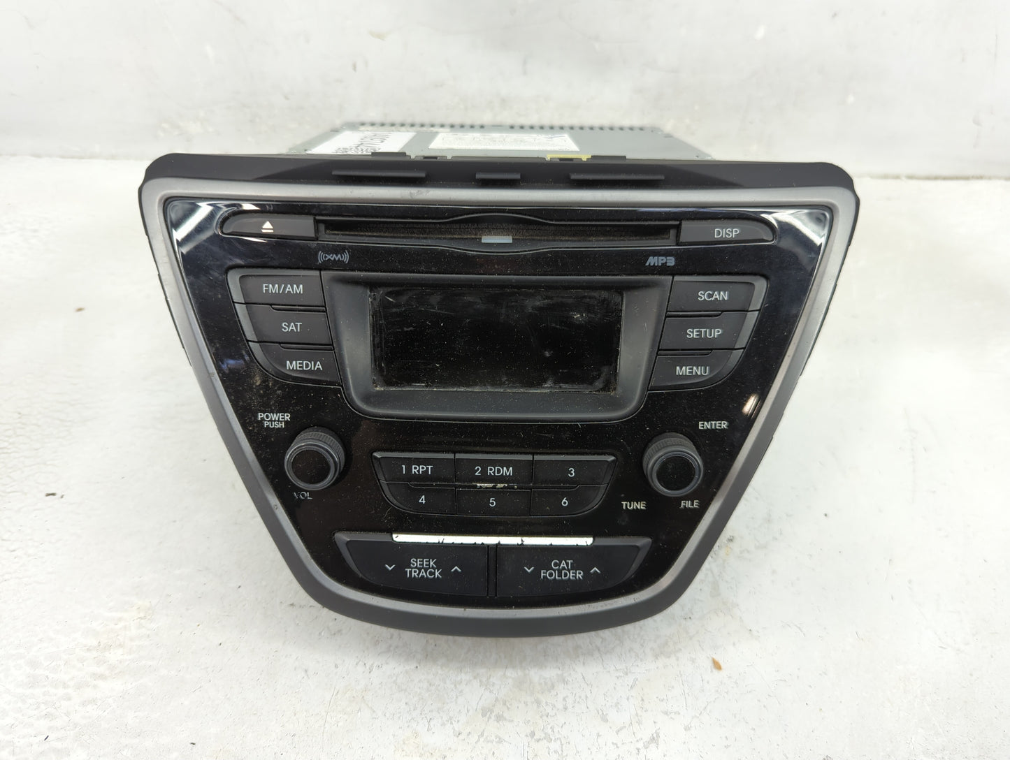 2014-2016 Hyundai Elantra Radio AM FM Cd Player Receiver Replacement P/N:96170-3X156GU Fits Fits 2014 2015 2016 OEM Used Aut