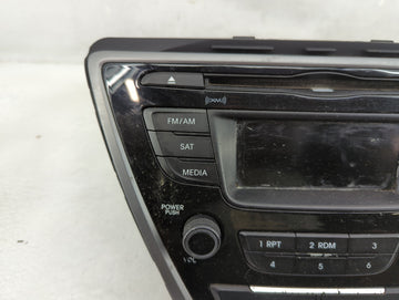 2014-2016 Hyundai Elantra Radio AM FM Cd Player Receiver Replacement P/N:96170-3X156GU Fits Fits 2014 2015 2016 OEM Used Auto Parts