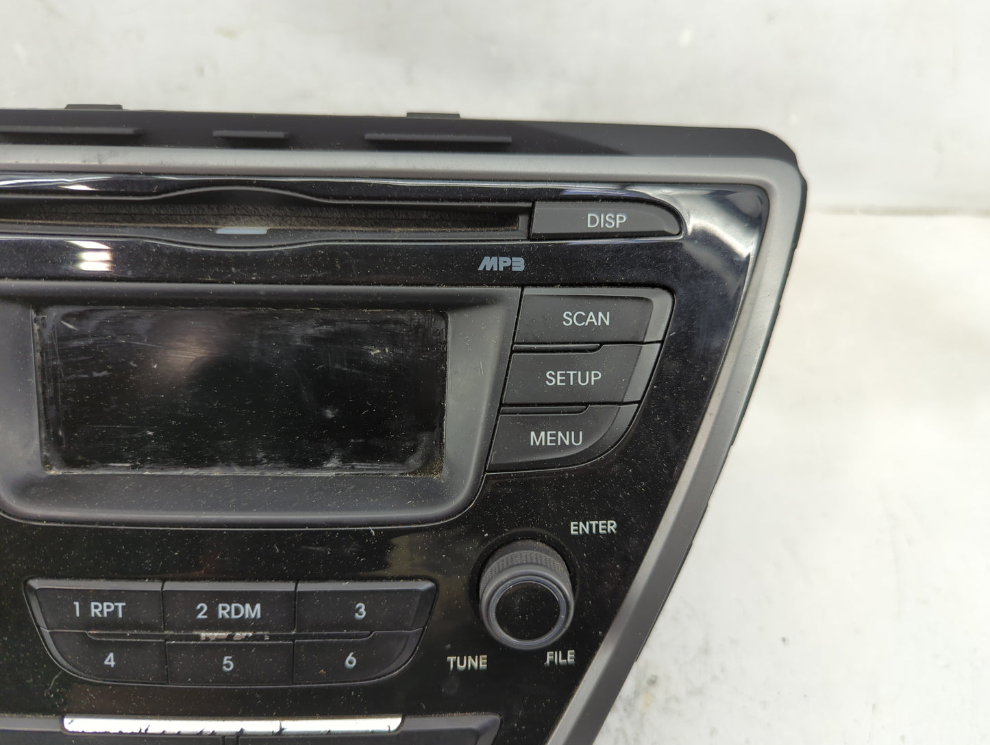 2014-2016 Hyundai Elantra Radio AM FM Cd Player Receiver Replacement P/N:96170-3X156GU Fits Fits 2014 2015 2016 OEM Used Aut