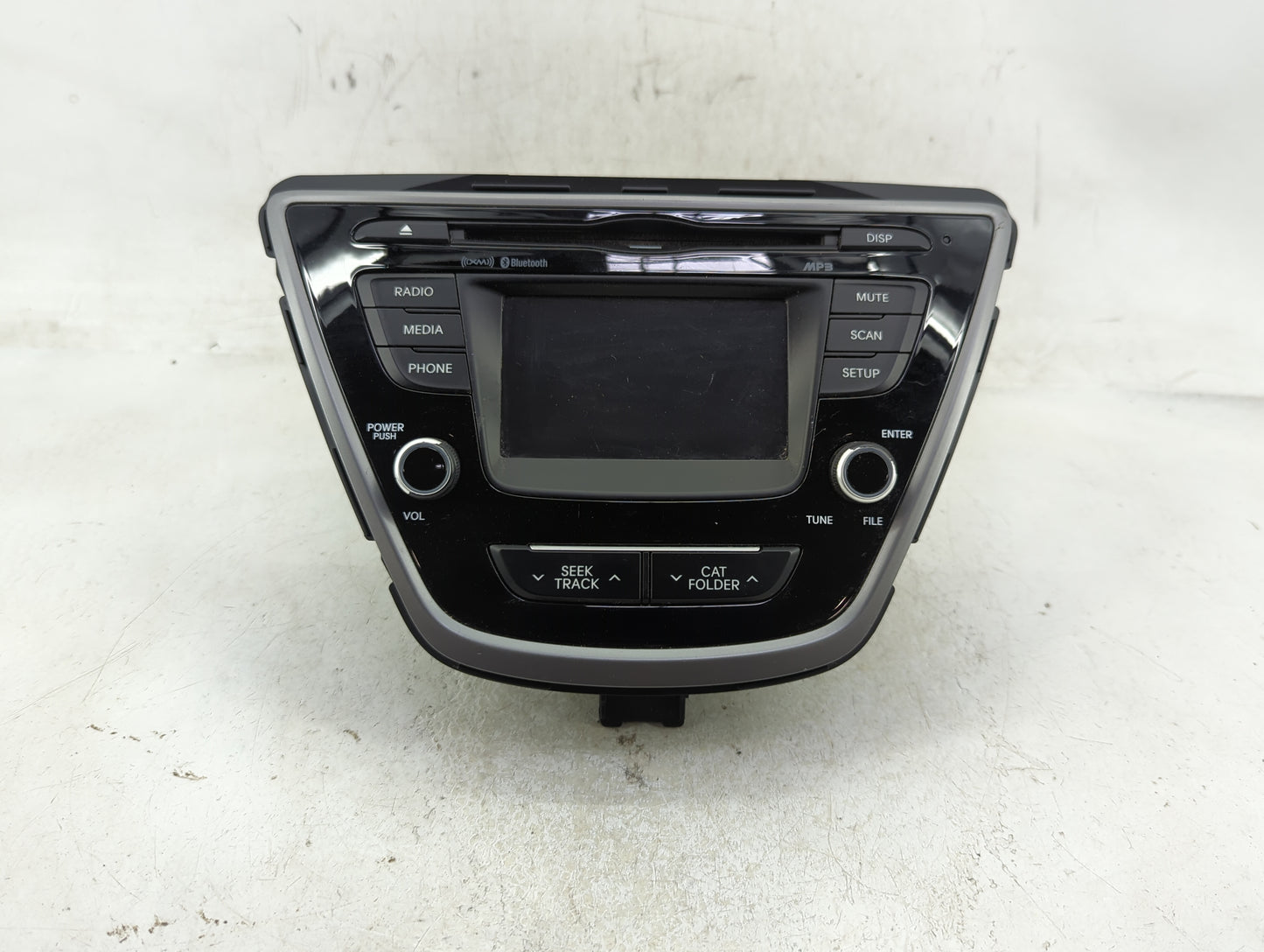2014-2016 Hyundai Elantra Radio AM FM Cd Player Receiver Replacement P/N:96180-3X165GU Fits Fits 2014 2015 2016 OEM Used Aut