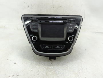 2014-2016 Hyundai Elantra Radio AM FM Cd Player Receiver Replacement P/N:96180-3X165GU Fits Fits 2014 2015 2016 OEM Used Aut