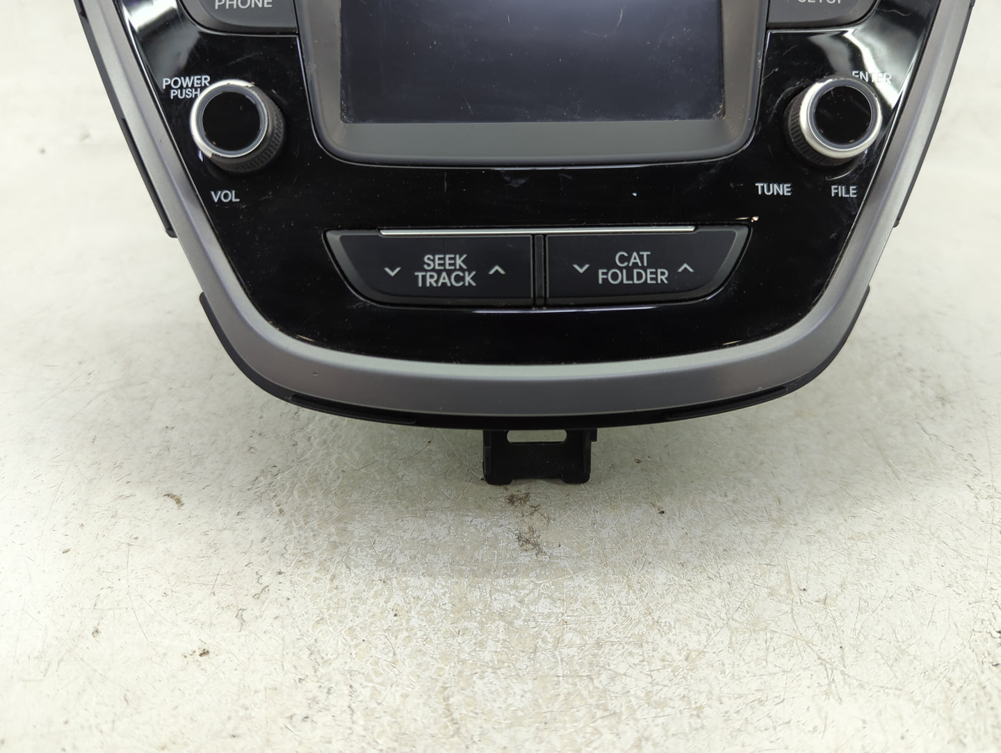 2014-2016 Hyundai Elantra Radio AM FM Cd Player Receiver Replacement P/N:96180-3X165GU Fits Fits 2014 2015 2016 OEM Used Aut