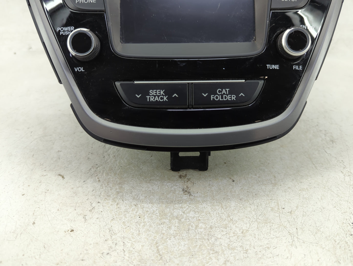 2014-2016 Hyundai Elantra Radio AM FM Cd Player Receiver Replacement P/N:96180-3X165GU Fits Fits 2014 2015 2016 OEM Used Aut