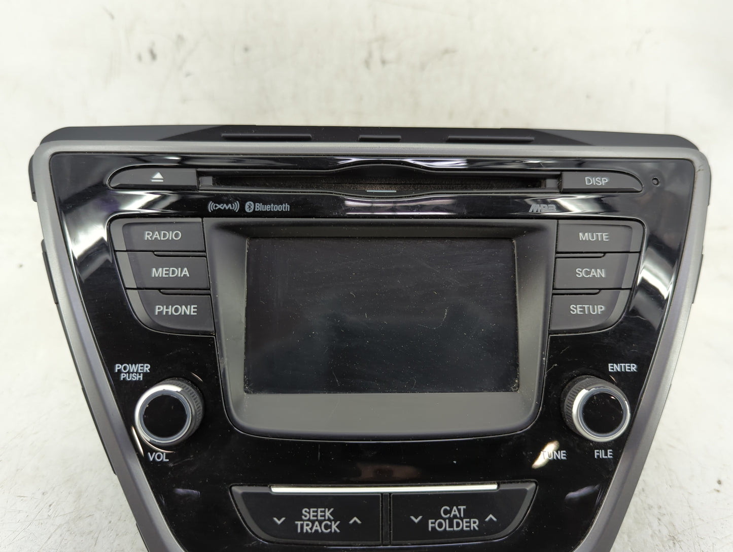 2014-2016 Hyundai Elantra Radio AM FM Cd Player Receiver Replacement P/N:96180-3X165GU Fits Fits 2014 2015 2016 OEM Used Aut