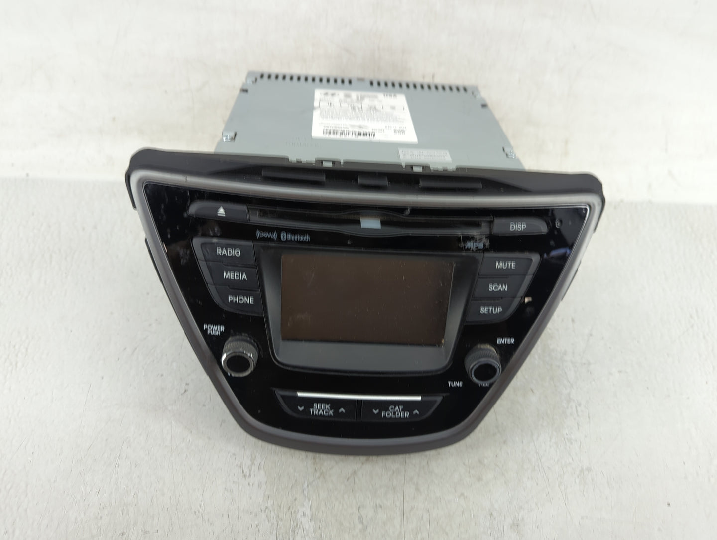 2014-2016 Hyundai Elantra Radio AM FM Cd Player Receiver Replacement P/N:961803X165GU Fits Fits 2014 2015 2016 OEM Used Auto