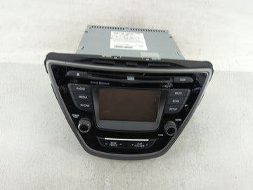 2014-2016 Hyundai Elantra Radio AM FM Cd Player Receiver Replacement P/N:961803X165GU Fits Fits 2014 2015 2016 OEM Used Auto