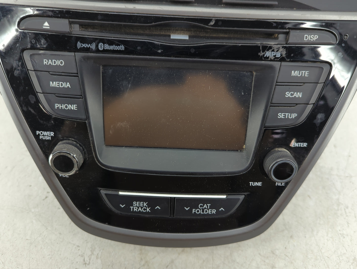 2014-2016 Hyundai Elantra Radio AM FM Cd Player Receiver Replacement P/N:961803X165GU Fits Fits 2014 2015 2016 OEM Used Auto