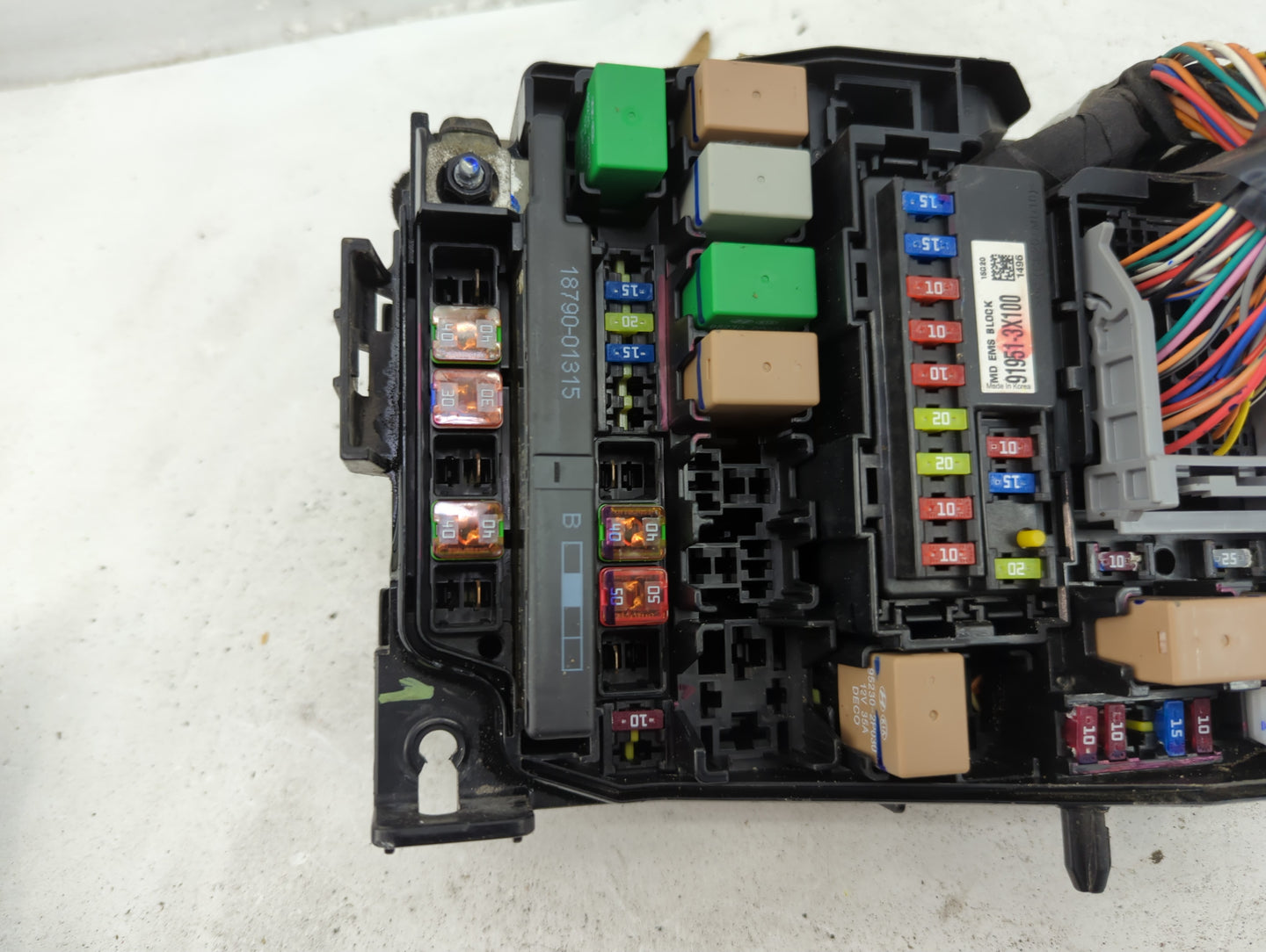 2014-2016 Hyundai Elantra Fusebox Fuse Box Panel Relay Module Fits Fits 2014 2015 2016 OEM Used Auto Parts - Oemusedautopart