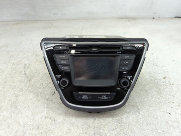 2014-2016 Hyundai Elantra Radio AM FM Cd Player Receiver Replacement P/N:96180-3X165GU Fits Fits 2014 2015 2016 OEM Used Aut