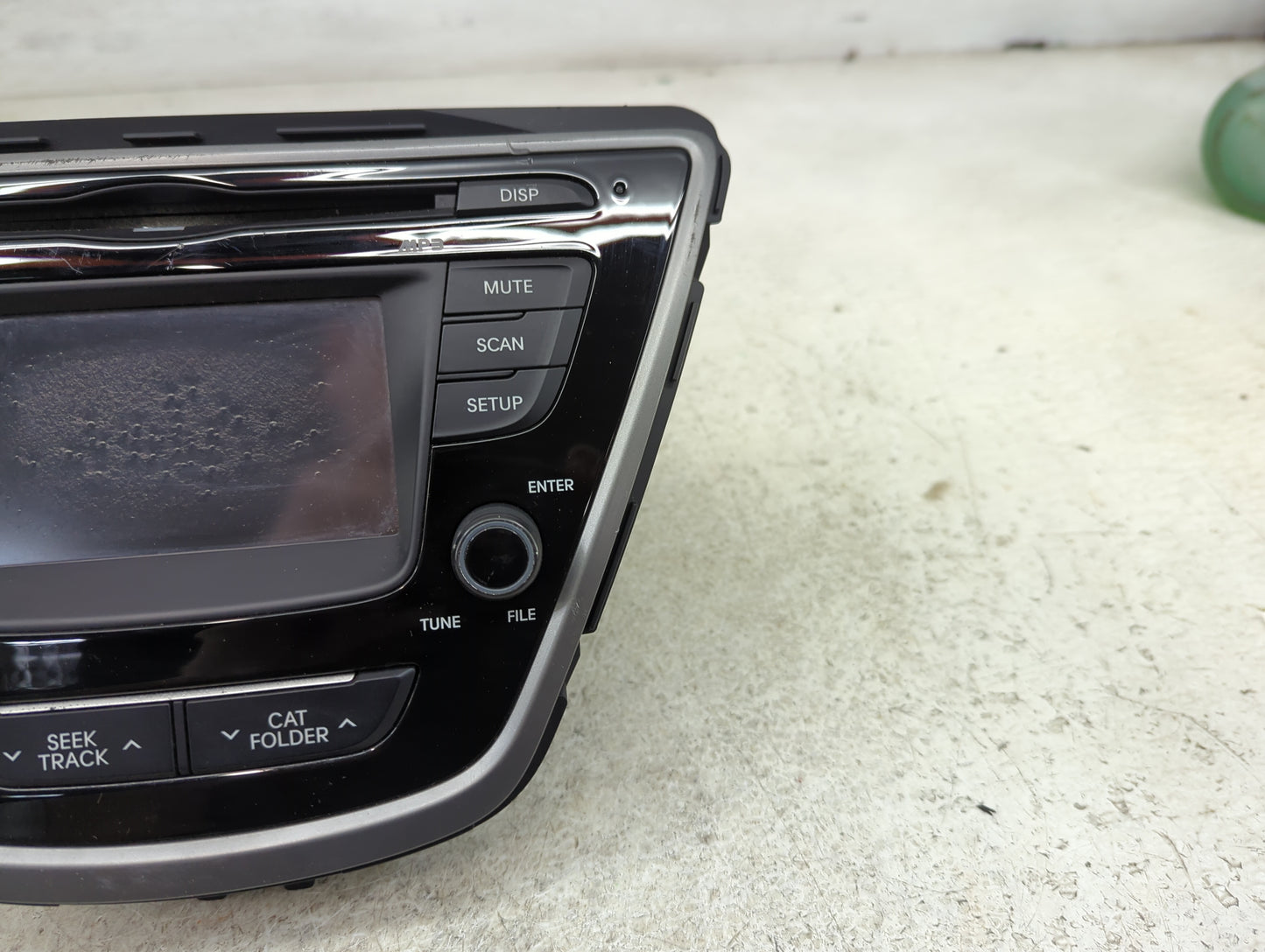 2014-2016 Hyundai Elantra Radio AM FM Cd Player Receiver Replacement P/N:96180-3X165GU Fits Fits 2014 2015 2016 OEM Used Aut