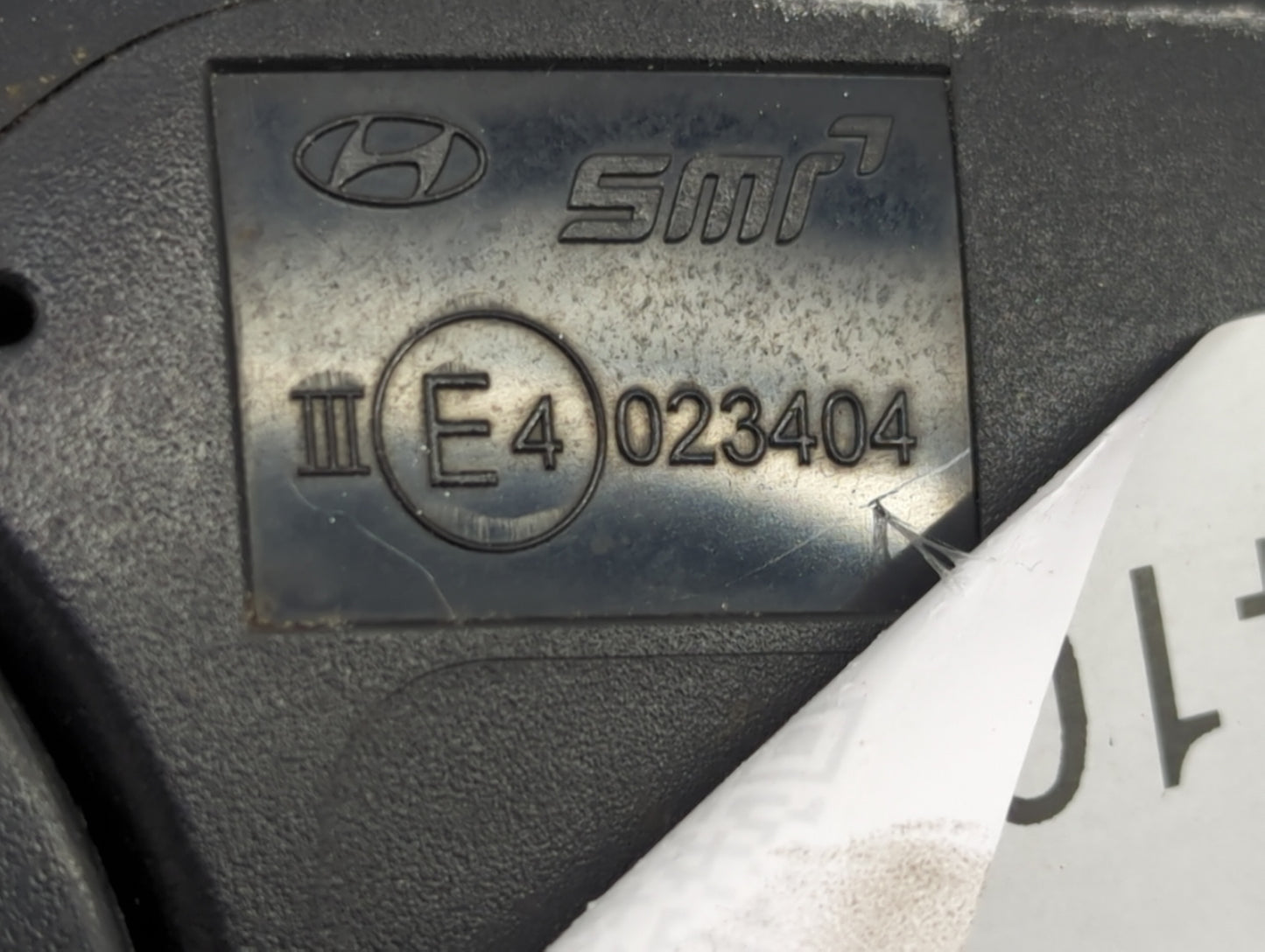 2013-2014 Hyundai Elantra Passenger Side View Mirror - Right Door Mirror OEM Used - Oemusedautoparts1.com