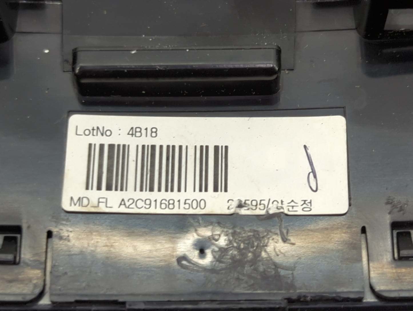 2014-2016 Hyundai Elantra Climate Control Module Temperature AC/Heater Replacement P/N:972503X0A0GU C36JBT7165 Fits OEM Used