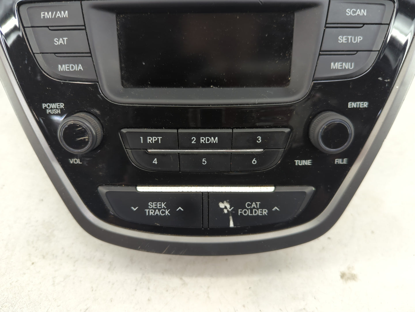 2014-2016 Hyundai Elantra Radio AM FM Cd Player Receiver Replacement P/N:96170-3X156GU AM180MDANGU Fits Fits 2014 2015 2016 