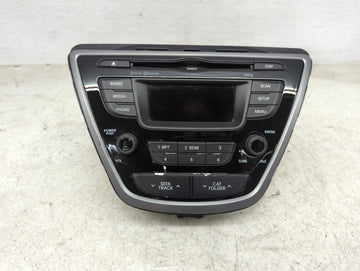 2014-2016 Hyundai Elantra Radio AM FM Cd Player Receiver Replacement P/N:96170-3X166GU AM1B0MDANGU Fits Fits 2014 2015 2016 