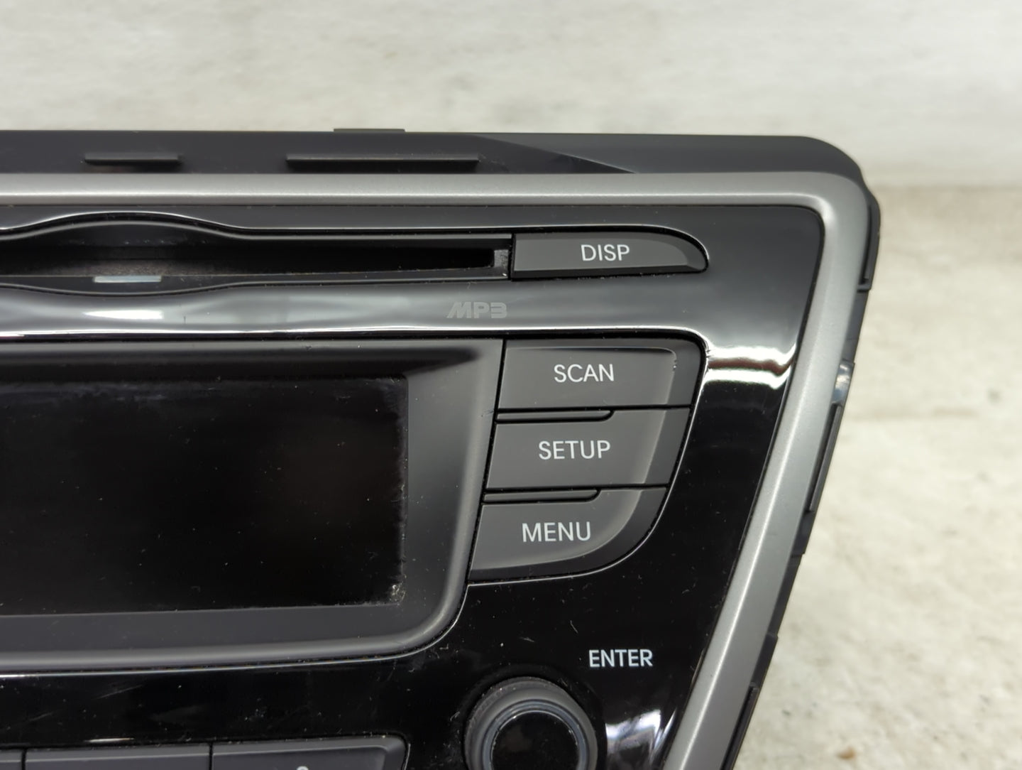 2014-2016 Hyundai Elantra Radio AM FM Cd Player Receiver Replacement P/N:96170-3X166GU AM1B0MDANGU Fits Fits 2014 2015 2016 