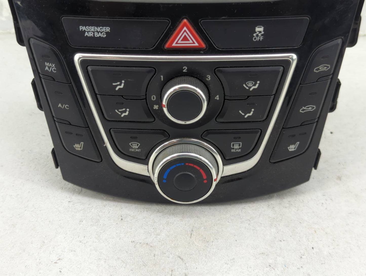 2014 Hyundai Elantra Climate Control Module Temperature AC/Heater Replacement P/N:97250-A5201GU Fits OEM Used Auto Parts - O