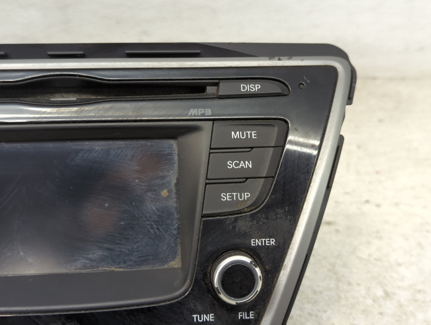 2014-2016 Hyundai Elantra Radio AM FM Cd Player Receiver Replacement P/N:961803X165GU AM9B0MDANGU Fits Fits 2014 2015 2016 O
