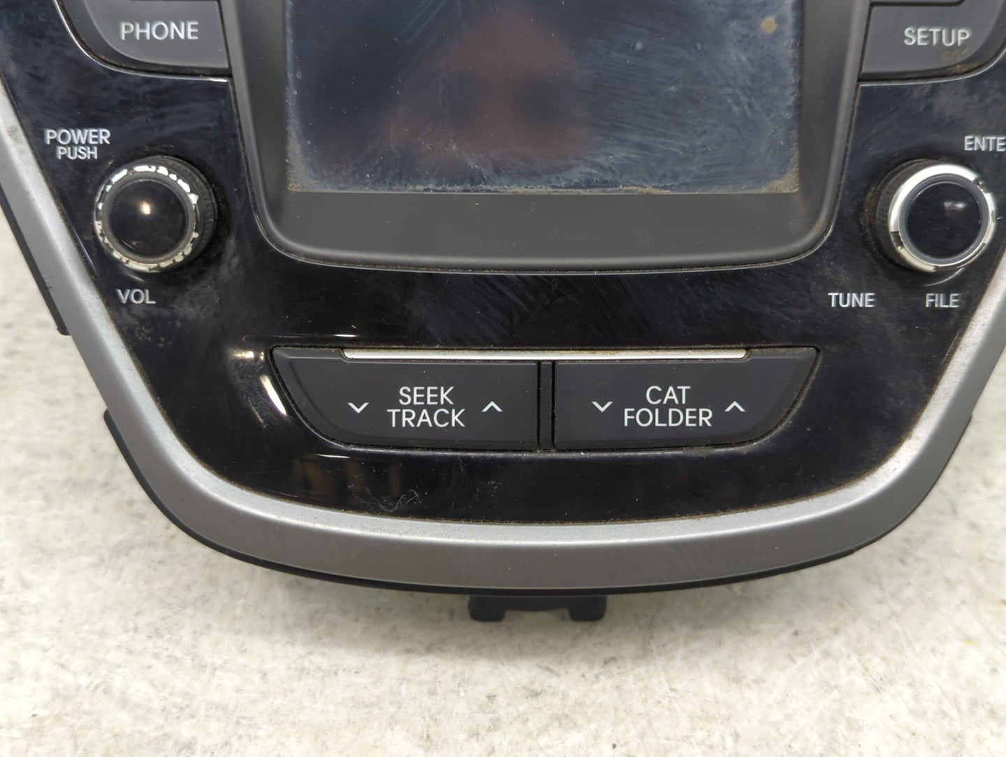 2014-2016 Hyundai Elantra Radio AM FM Cd Player Receiver Replacement P/N:961803X165GU AM9B0MDANGU Fits Fits 2014 2015 2016 O