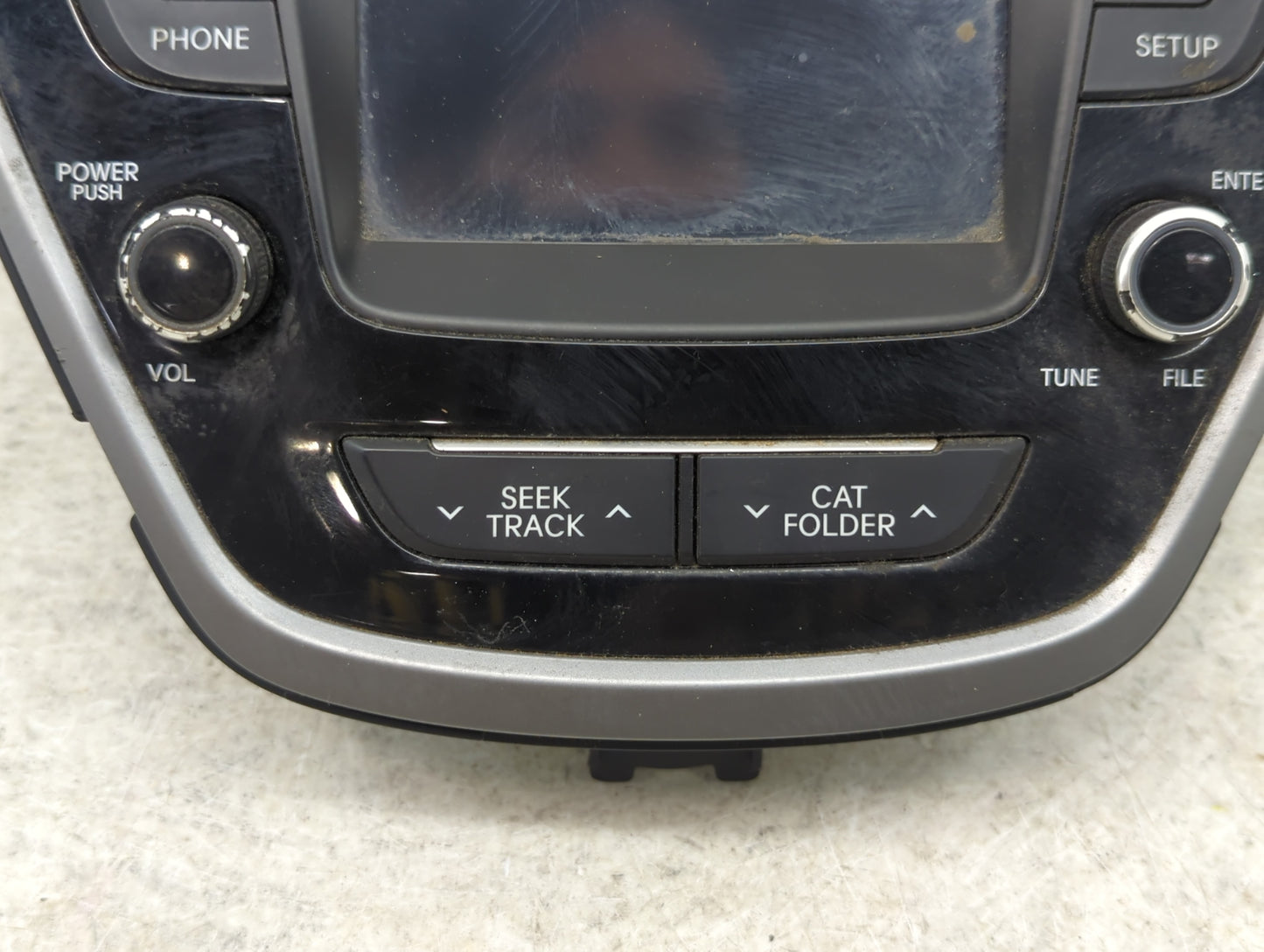 2014-2016 Hyundai Elantra Radio AM FM Cd Player Receiver Replacement P/N:961803X165GU AM9B0MDANGU Fits Fits 2014 2015 2016 O