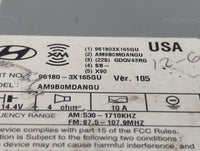 2014-2016 Hyundai Elantra Radio AM FM Cd Player Receiver Replacement P/N:961803X165GU AM9B0MDANGU Fits Fits 2014 2015 2016 O