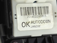 2014-2015 Hyundai Elantra Master Power Window Switch Replacement Driver Side Left Fits Fits 2014 2015 OEM Used Auto Parts - 