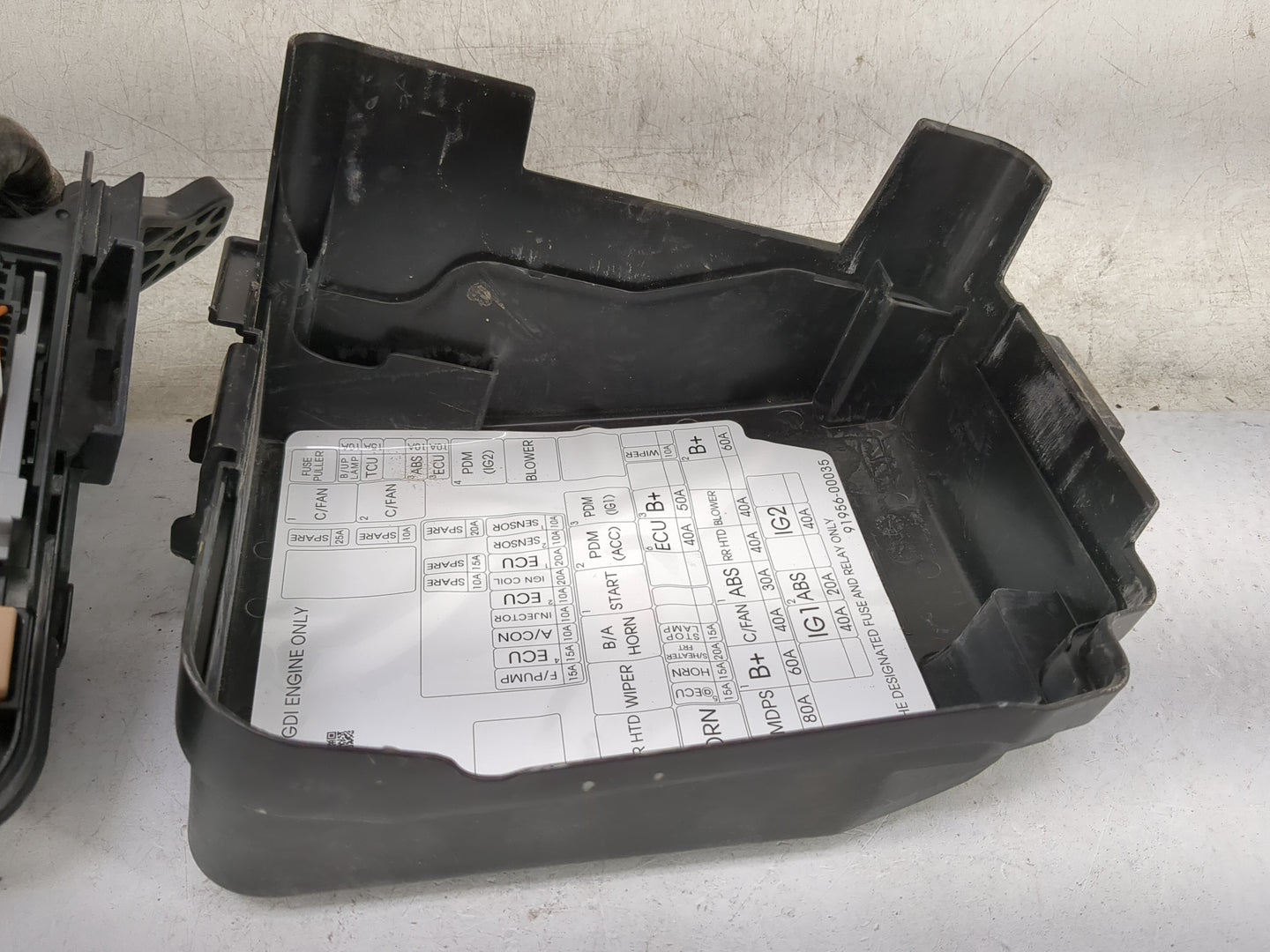 2014-2016 Hyundai Elantra Fusebox Fuse Box Panel Relay Module P/N:91951-3X100 91956-00035, MG666013 Fits Fits 2014 2015 2016