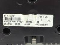 2014-2016 Hyundai Elantra Instrument Cluster Speedometer Gauges P/N:94004-3Y010 Miles:135K Fits Fits 2014 2015 2016 OEM Used