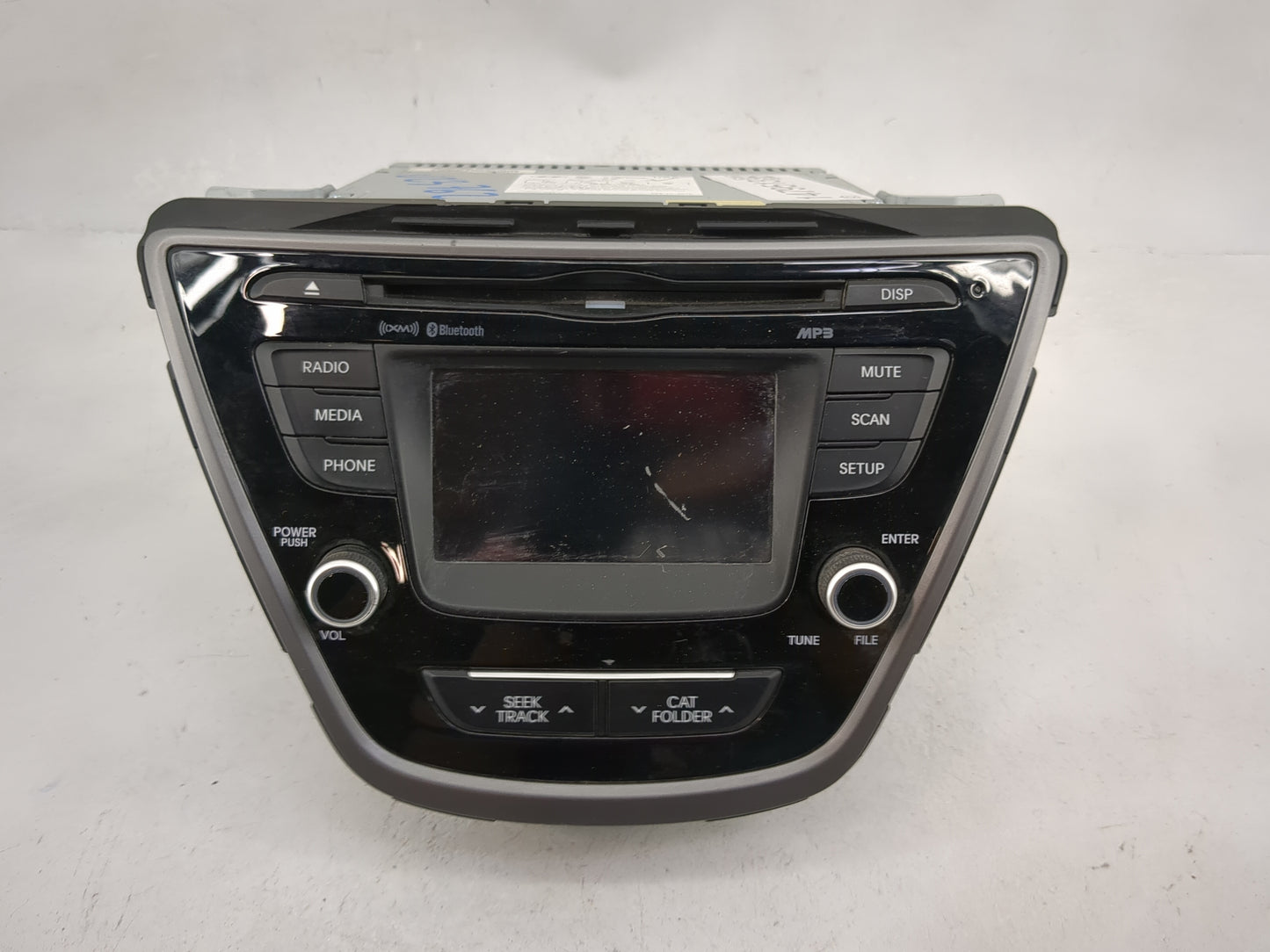 2014-2016 Hyundai Elantra Radio AM FM Cd Player Receiver Replacement P/N:961803X165GU AM9B0MDANGU Fits Fits 2014 2015 2016 O