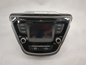 2014-2016 Hyundai Elantra Radio AM FM Cd Player Receiver Replacement P/N:961803X165GU AM9B0MDANGU Fits Fits 2014 2015 2016 O