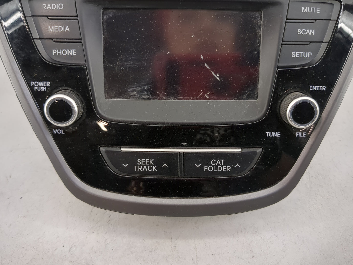 2014-2016 Hyundai Elantra Radio AM FM Cd Player Receiver Replacement P/N:961803X165GU AM9B0MDANGU Fits Fits 2014 2015 2016 O
