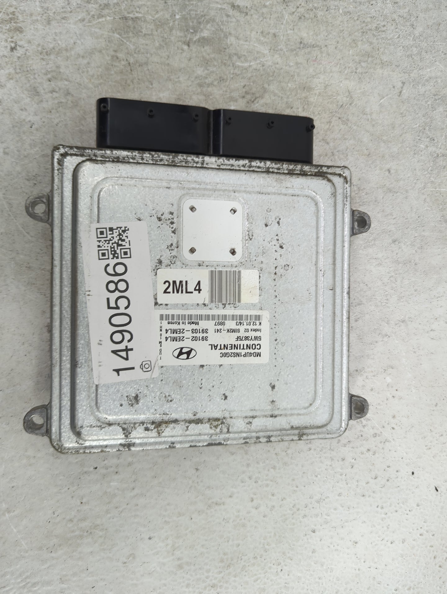 2014-2016 Hyundai Elantra PCM Engine Control Computer ECU ECM PCU OEM P/N:MD4UP1NS2G0C 5WY3875F Fits Fits 2014 2015 2016 OEM