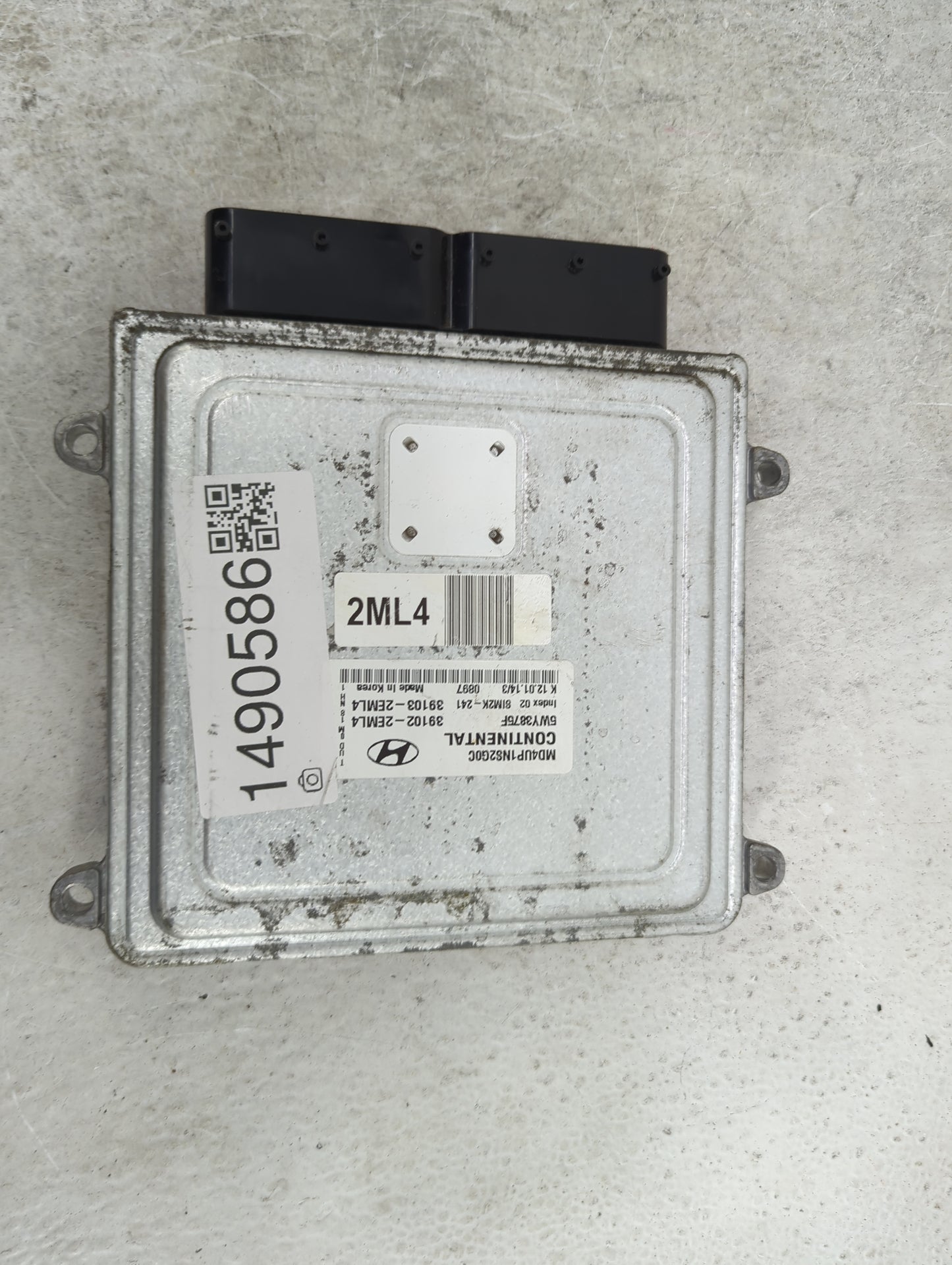 2014-2016 Hyundai Elantra PCM Engine Control Computer ECU ECM PCU OEM P/N:MD4UP1NS2G0C 5WY3875F Fits Fits 2014 2015 2016 OEM