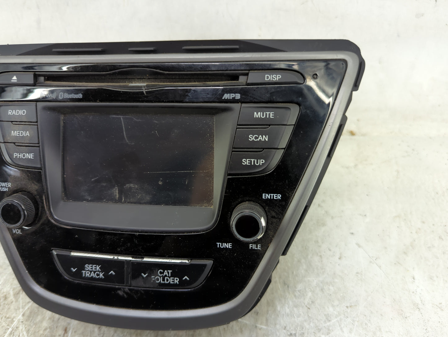 2014-2016 Hyundai Elantra Radio AM FM Cd Player Receiver Replacement P/N:961803X165 96180-3X165 Fits Fits 2014 2015 2016 OEM
