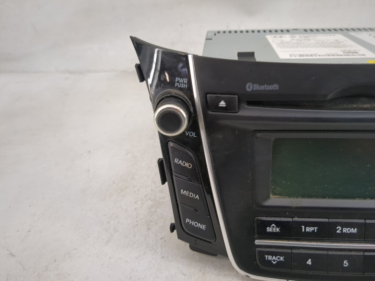 2014-2015 Hyundai Elantra Radio AM FM Cd Player Receiver Replacement P/N:96170A5160GU AC1B0A5AN Fits Fits 2014 2015 OEM Used