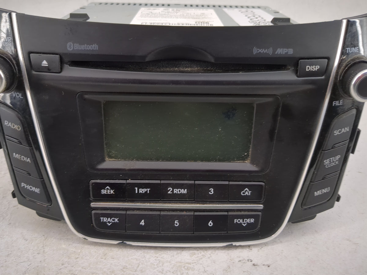 2014-2015 Hyundai Elantra Radio AM FM Cd Player Receiver Replacement P/N:96170A5160GU AC1B0A5AN Fits Fits 2014 2015 OEM Used