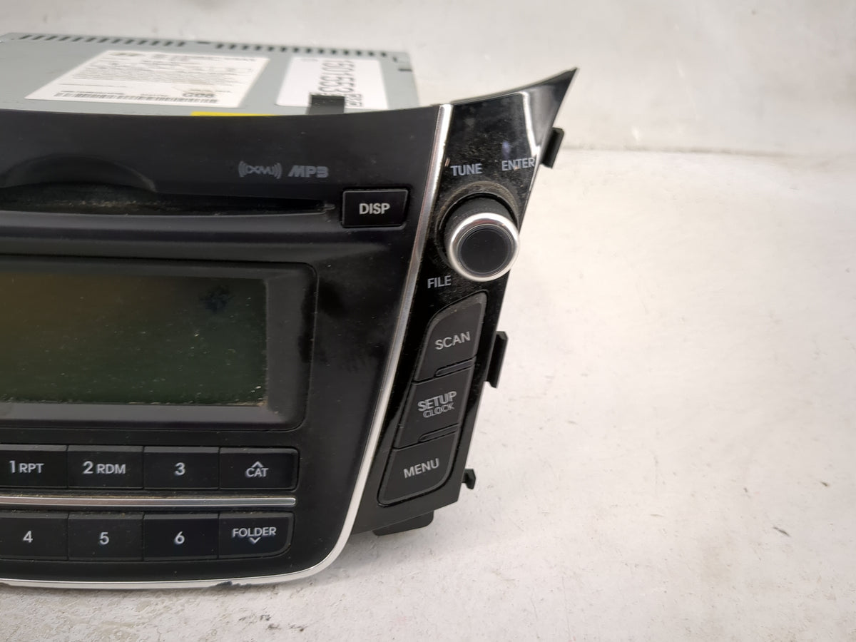 2014-2015 Hyundai Elantra Radio AM FM Cd Player Receiver Replacement P/N:96170A5160GU AC1B0A5AN Fits Fits 2014 2015 OEM Used